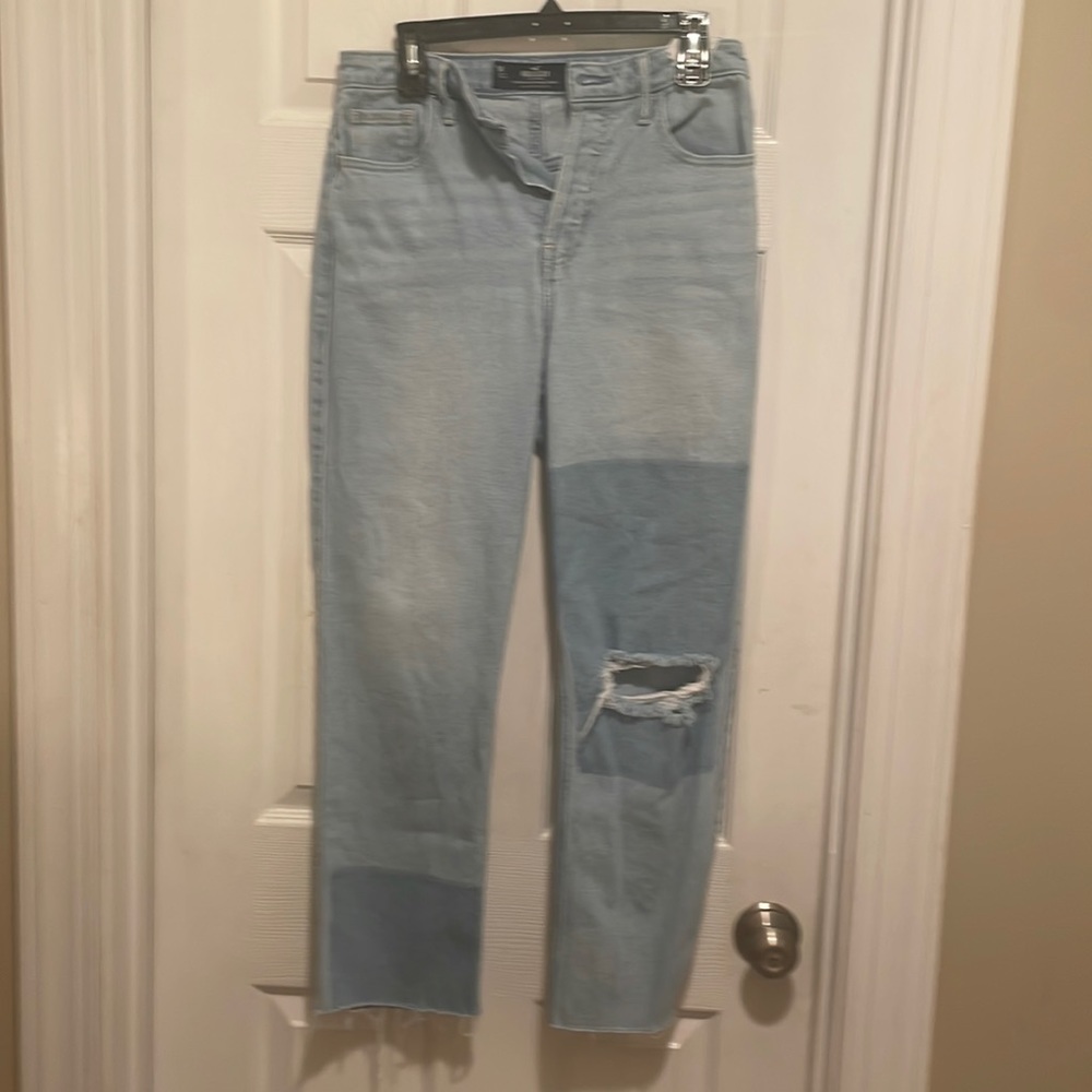 Hollister ultra high rise Vintage Straight jeans size 5R w 27 L 27